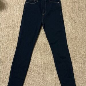 Frame Denim Women's Dark Blue Skinny Jeans